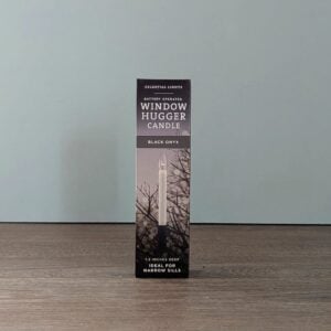 LED Window Hugger Candle - Battery Operated - Black Onyx