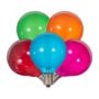 18 LED G40 Lights - Multicolored/Green