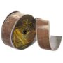 Velvet Dupion Wired Ribbon - Pewter - 10 YD
