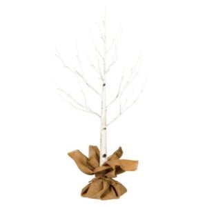LED Birch Twig Tree - White - 3'