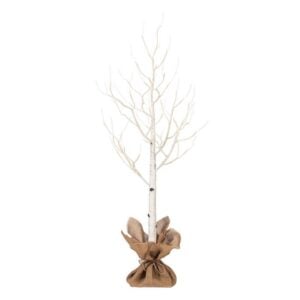 LED Birch Twig Tree - White - 4'