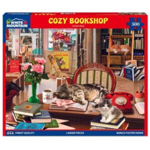 Cozy Bookshop Puzzle - 500 Pieces