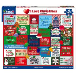 I Love Christmas Puzzle - 1000 Piece