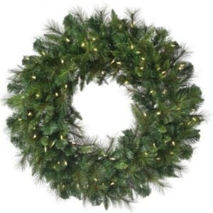 Belgium Wreath Deluxe – Clear LED – 48″