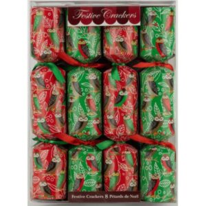 Rudolph Red Nose Reindeer Christmas Cracker - 10" - 8 Count