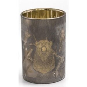 Votive Holder - Antique Silver - 3"