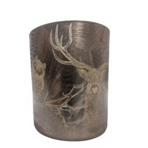 Votive Holder - Antique Silver - 4"