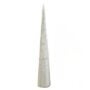 Glitter Tree Cone - Champagne Gold - 12"