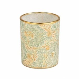 Tealight Holder- Green/Gold - 3"