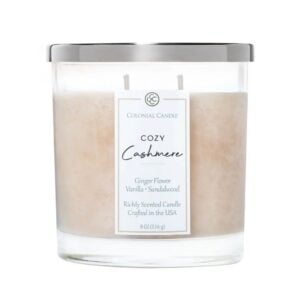 Cozy Cashmere Classic Ovals Candle - Colonial Candle® - 8 oz
