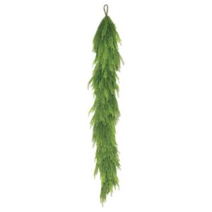 Deluxe Real-Touch Norfolk Pine Garland - Green - 71"