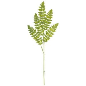 Glittered Fern Spray – Green – 40″