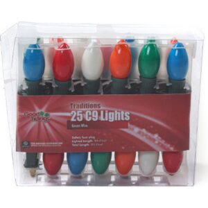 C7 Light Set Ceramic - Multicolored - 24'