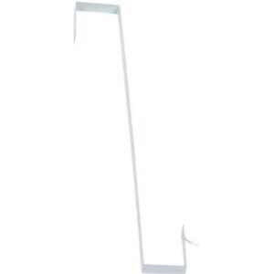 Metal Wreath Hanger - White - 13.77"
