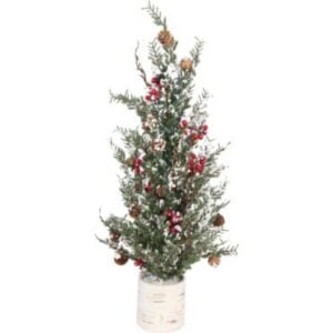 Red Berry Cone Tree - 24"