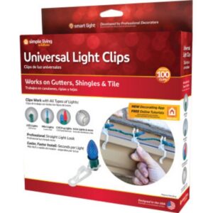 Universal Light Clips - 100 Pack