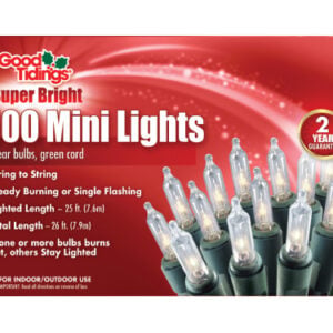 100 Light Super Bright String Light - Clear