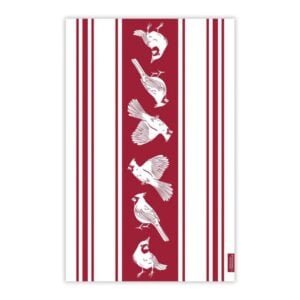 Jacquard Cardinal Tea Towel - Stonewall Kitchen