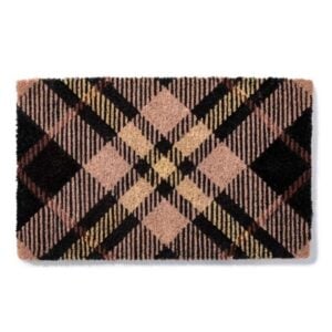 Clay Tartan Doormat - DH Home - 18" x 30"