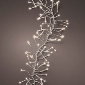 1512 LED Cluster Twinkle Lights - Lumineo - Warm White/Transparent