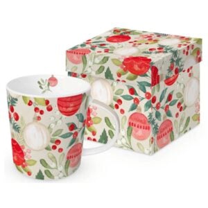 Merry Ornaments Gift-Boxed Mug - Paperproducts Design - 13.5 oz