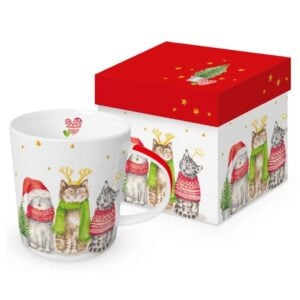 Scared Cats Gift-Boxed Mug - Paperproducts Design - 13.5 oz