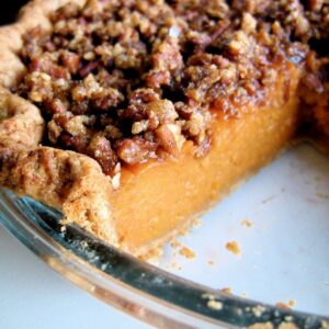Sweet Potato Pecan Pie 8" - Petsi Pies