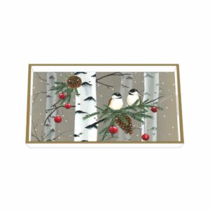 Birch Birds Vanity Tray - Paperproducts Design - 12.25" x 7"