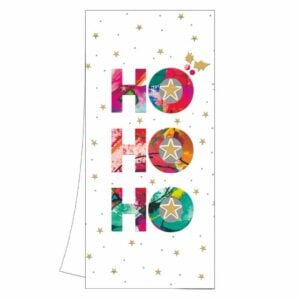 Ho Ho Ho Tea Towel - Paperproducts Design - 18" x 26"