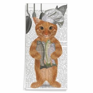 Cat Chef Tea Towel - Paperproducts Design - 18" x 26"