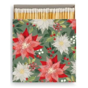 Merry Poinsettia Matches - Paperproducts Design - 120 Count