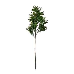 White Berries & Leaves Spray - 18"