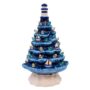 Ceramic Coastal Christmas Tree - Kurt Adler - Battery Operated - 17.5"