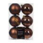 Shatterproof Bauble Mix – Espresso – 6 Pack