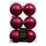 Shatterproof Bauble Mix – Festive Pink – 6 Pack