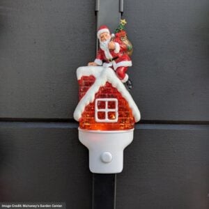 Santa House Night Light - 7"