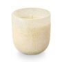 Winter White Small Beaded Glass Candle - Illume - 13 oz