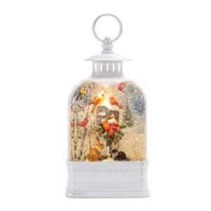Animal Mailbox Snowglobe - 9.75"