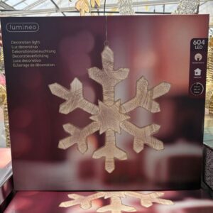LED Snowflake - Warm White - 23"