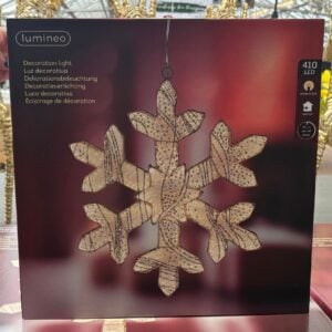 LED Snowflake - Warm White - 15"