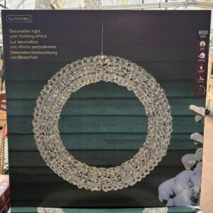 LED Wreath - Warm White - 30.5"