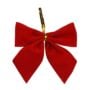 Bow Ornament - Red - 6 Pack
