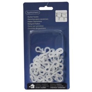 Plastic Gutter Hooks - 24 Pack