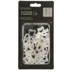 Plastic Gutter Clips - 24 Pack