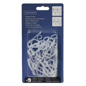 Plastic Shingle Gutter Clip - 24 Pack