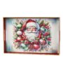 Rectangle Santa Serving Tray - 15.75"
