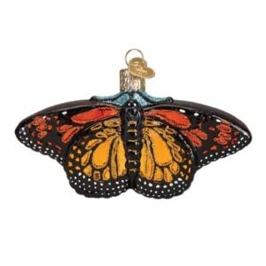 Monarch Butterfly Glass Ornament – Old World Christmas