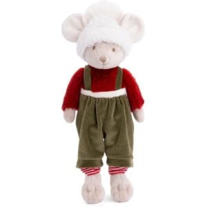 Christmas Henry Mouse - Green - Bukowski Bears - 12"