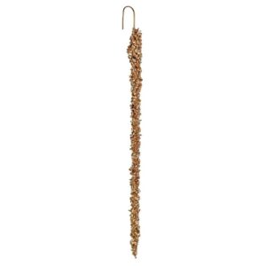Glitter Glass Icicle – Gold – 15 CM – 12 Pack