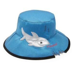 Shark Hat - Wallaroo Hats - Blue - 2-5 Years